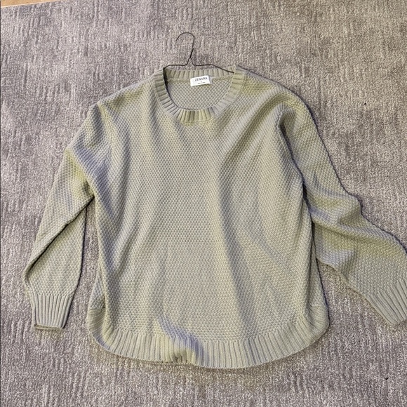 Zenana Outfitters Sweaters - Zenana Women's Sage Waffle Knit Sweater Size L